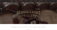 Desktop Screenshot of denningspointdistillery.com